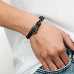 ANTILLA Bracelet Paracord Noir