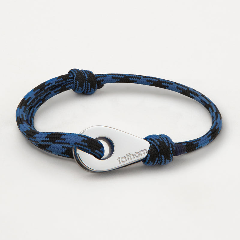 COLOMBO Mens Womens Thimble Charm Bracelets Paracord Rope Wristbands B Fathom Bracelets